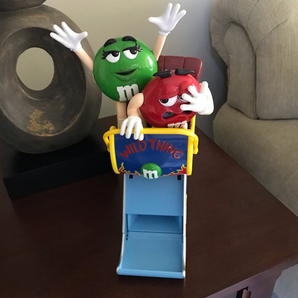 Vintage M&M’s Wild Thing Roller Coaster Ride